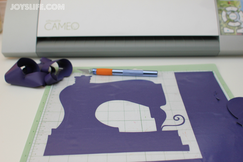 Heat Transfer Vinyl Sewing Bag #vinyl #sewing #joyslife #ironon
