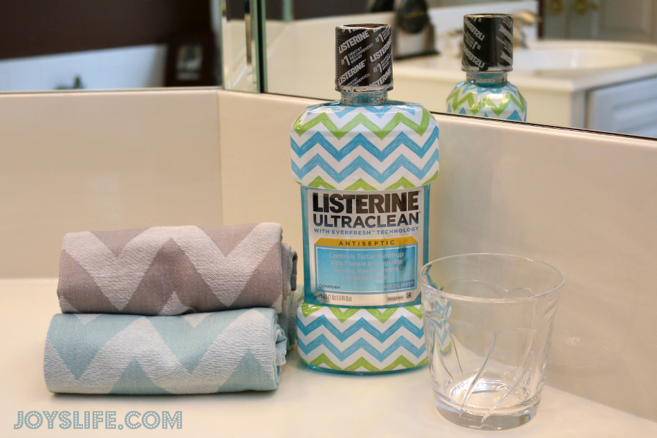 How Cute! Exclusive Chevron Listerine Bottles #listerine #target