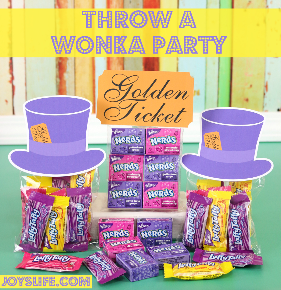 Wonkafy Your Party or Everyday with Wonka Peel-a-Pop #Wonka #Peelapop #WonkaParty #GoldenTicket