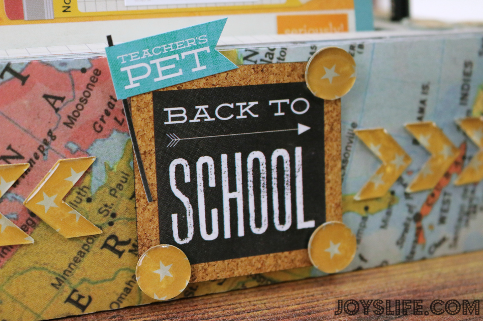 Back to School Note Holder Teacher Gift with Epiphany Crafts #EpiphanyCrafts #SvgCuts #BackToSchool #TeacherGifts #SilhouetteCameo