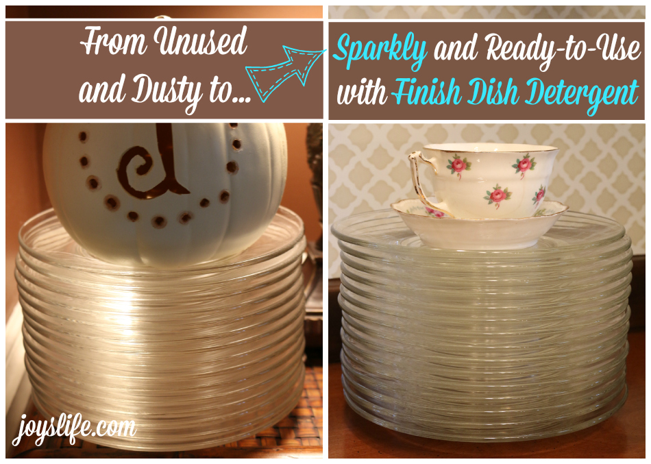 Inexpensive & Fast China Cabinet Makeover #SparklySavings #CollectiveBias #shop