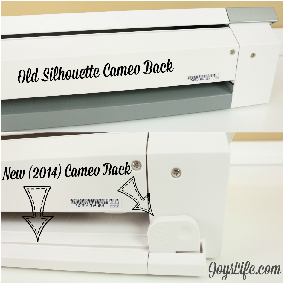 New Silhouette Cameo 2014 Compared to Original Silhouette Cameo