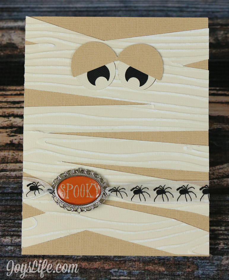 Mummy Card & Candy Set with Epiphany Crafts #EpiphanyCrafts #Halloween #Coredinations #Xyron #Craftwell #CutNBoss