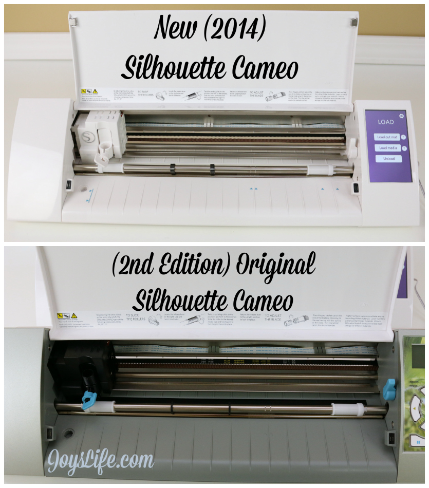 New Silhouette Cameo 2014 Compared to Original Silhouette Cameo – Joy's Life