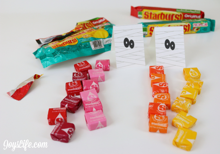 Grow a Monster Halloween Treats with Starburst & Skittles #SweetOrTreat #CollectiveBias #shop