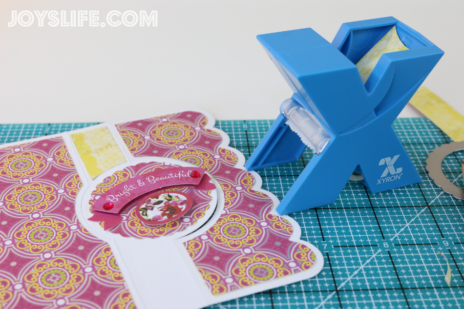 Bright & Beautiful Card with SEI #SEI #Sizzix #Flipits #Framelits