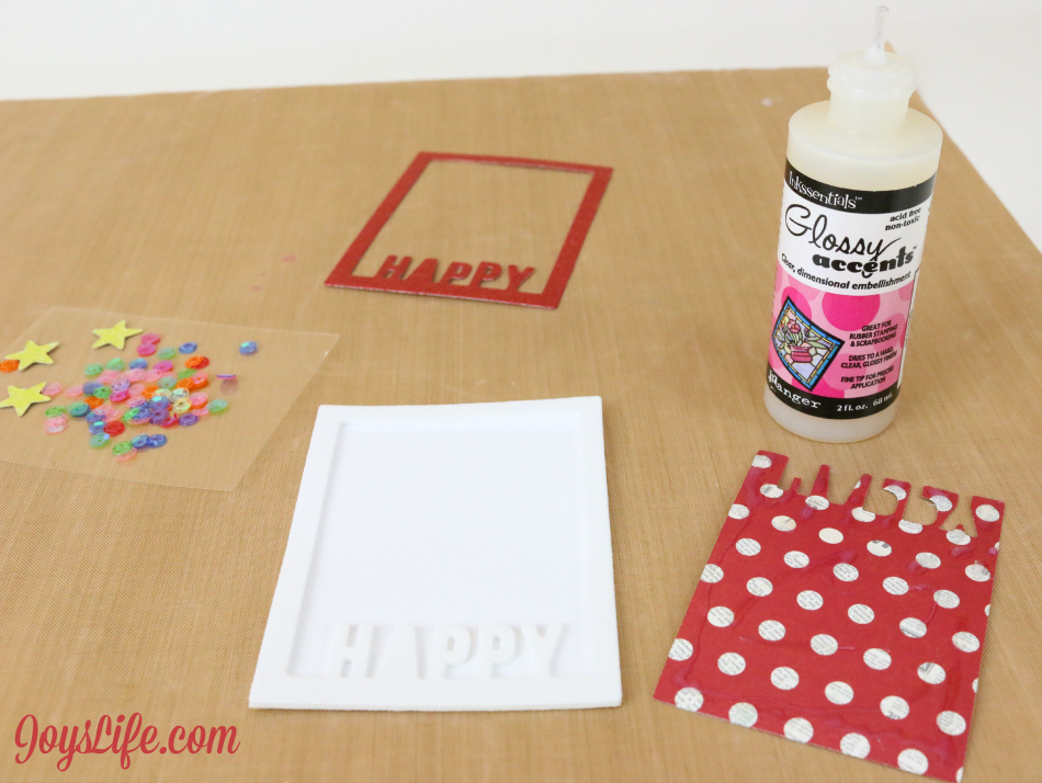 How to Cut Craft Foam with the Cut N Boss & How to Make a Birthday Shaker Tag #Craftwell #TeresaCollins #CutNBoss