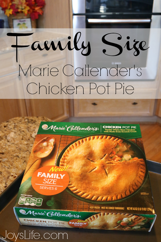 Busy Winter Days Made Easier with Marie Callender’s Pot Pies Family Size