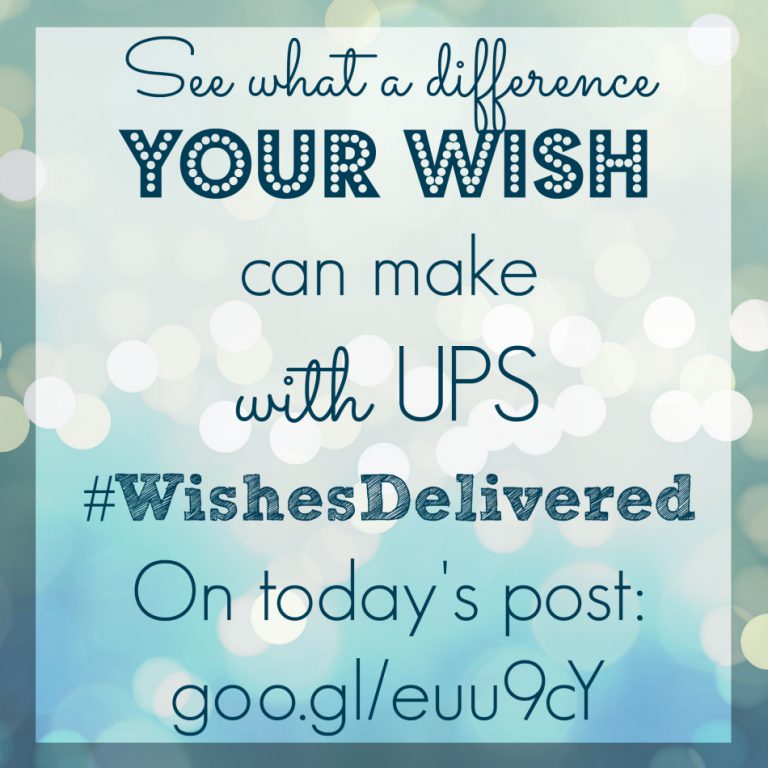 Your Wish Can Help Others – UPS #WishesDelivered