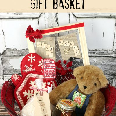 Sweet & Delicious Honey and Biscuits Gift Basket Idea #HoneyForHolidays #DonVictor #shop #delicious #honey #giftbasket