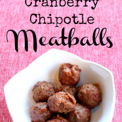 Cranberry Chipotle Meatballs Delicious Party Food #SeasonedGreetings #chipotle #Christmas #recipes #ad