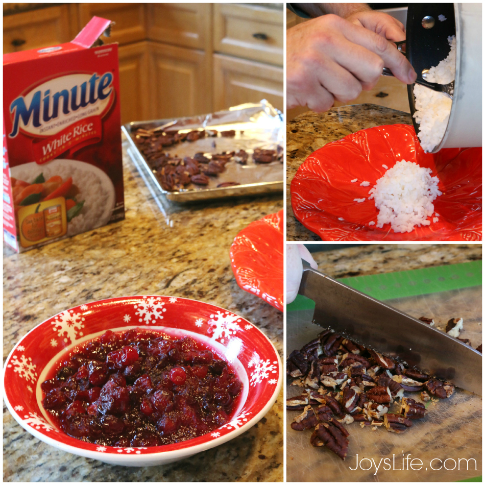 Cranberry Pecan Rice for the Holidays #MinuteHoliday #recipe #sidedish #Christmas #AD