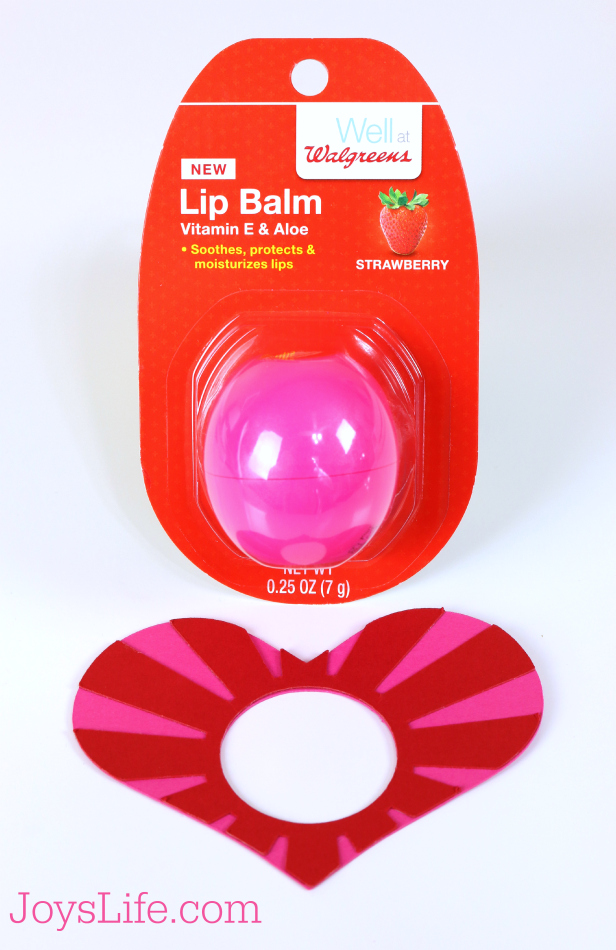 Lip Balm Valentine with Silhouette Cameo #SilhouetteCameo #Xyron #Valentine