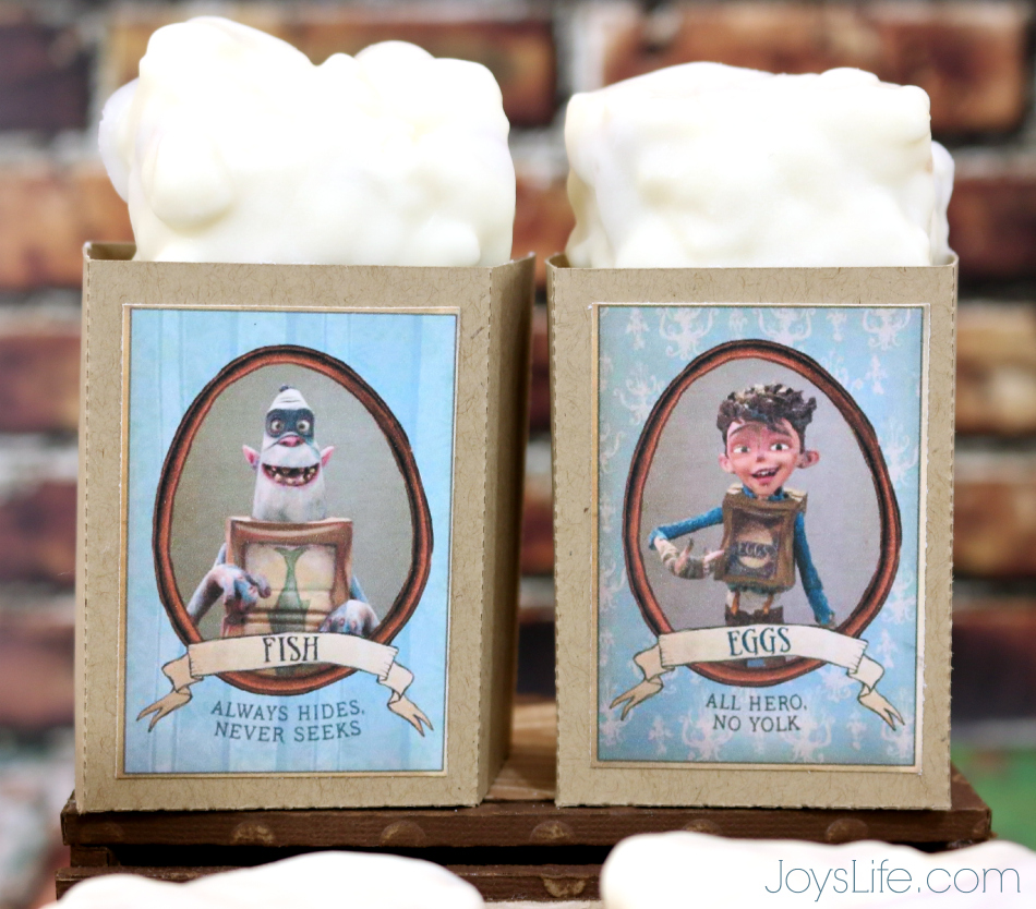 The Boxtrolls Family Movie Night & Marshmallow Pretzel Popcorn Bars Recipe #BoxtrollsFamilyNite #Pmedia #ad