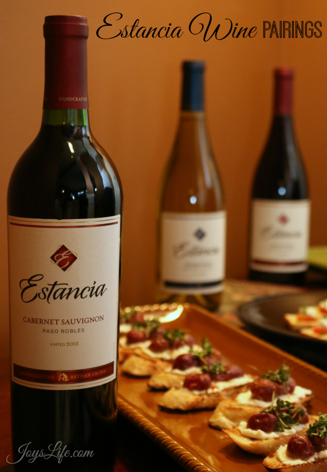 msg 4 21+  Estancia Wine Pairings #ArtOfEntertaining #Ad