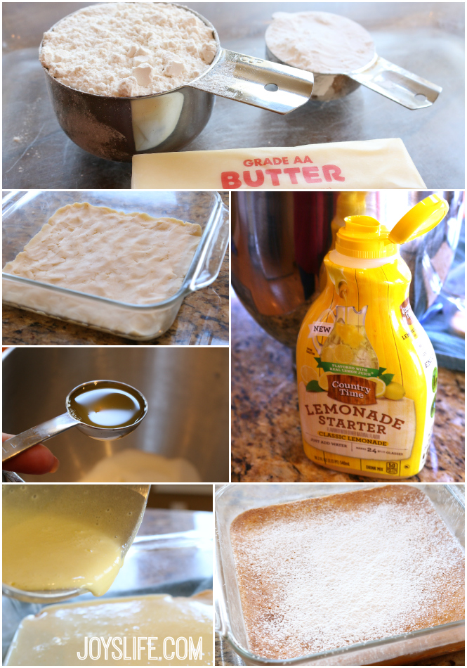 Country Time Lemon Squares Recipe #PourMoreFun #Cbias #Recipe #Lemonade