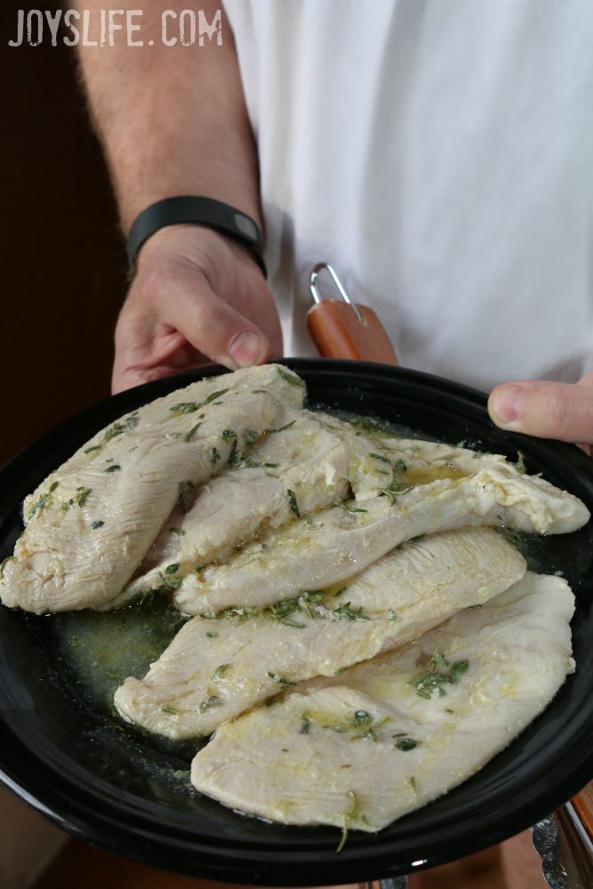 Fresh Herb Chicken Marinade for Grilling #KettlemanKicksAsh  #ad