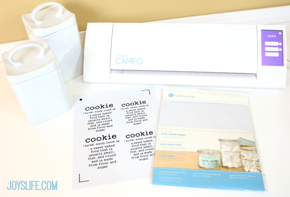 How to Personalize a Cookie Jar with the Silhouette Cameo #TruMoo #SilhouetteCameo #Cookie #Recipe