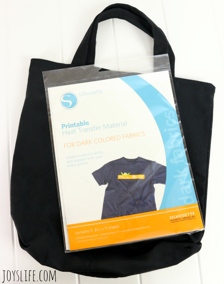 DIY Tote Bag with Printable Heat Transfer Paper