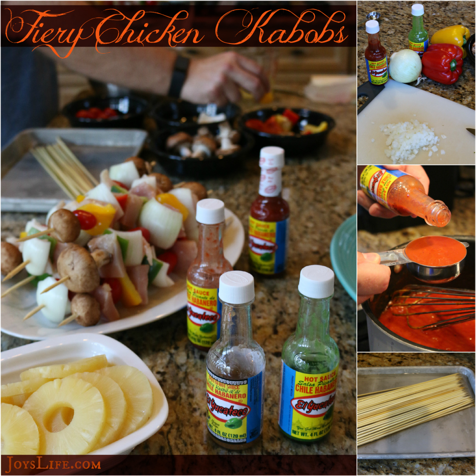 Fiery Chicken Kabobs and more Great Grill Recipes for Your Summer Celebrations #KingOfFlavor #Ad