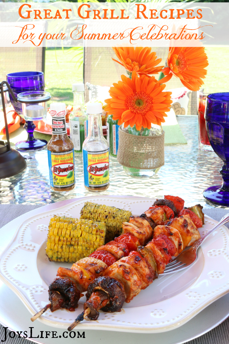 Great Grill Recipes for Your Summer Celebrations