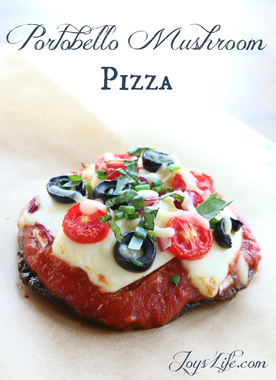 Portobello Mushroom Pizza