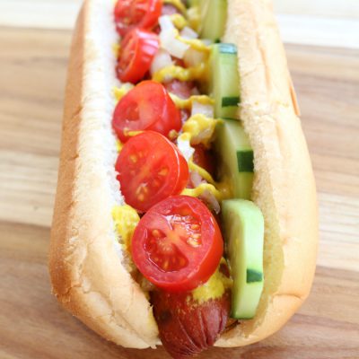 Spicy Marinated Hot Dogs #WhatAGrillWants AD #recipe