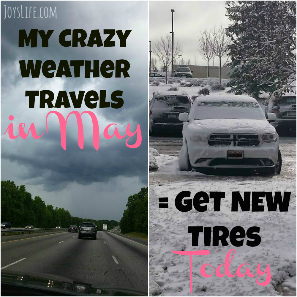 My Crazy Weather Travels in May