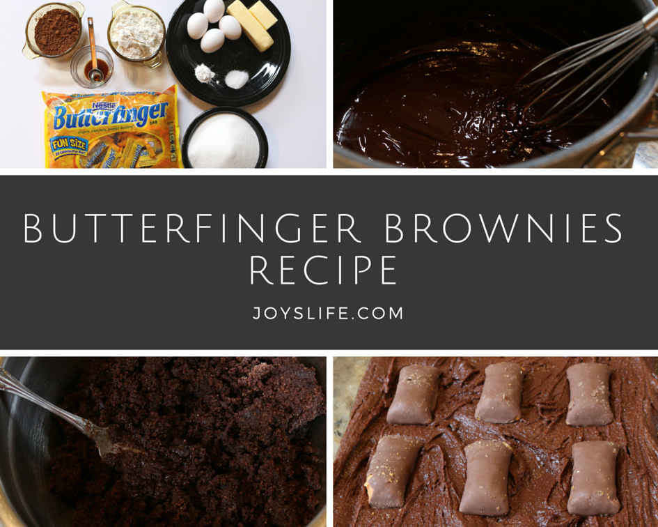 butterfinger brownies