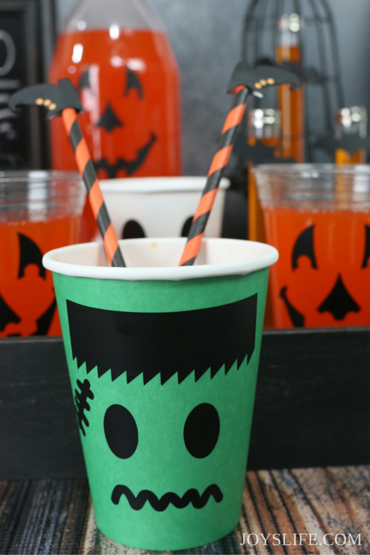 Easy Halloween Party Ideas & Free Silhouette Monster Face File #CVS4FantaFun ad #Halloween #partyideas