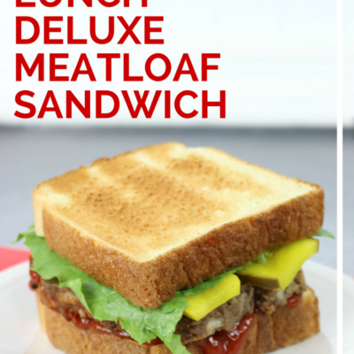 Leftover Lunch Deluxe Meatloaf Sandwich #HeatAndEat #ad