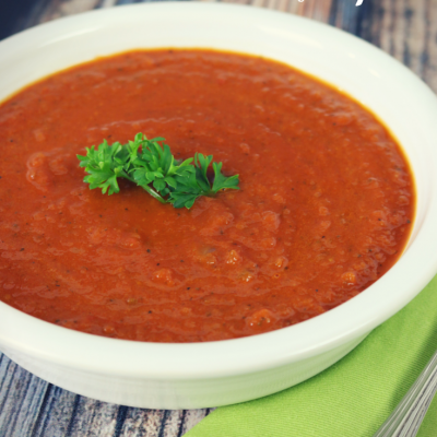 Quick Homemade Tomato Soup & Cheesy Texas Toast MANWICH #YesYouCAN #ad