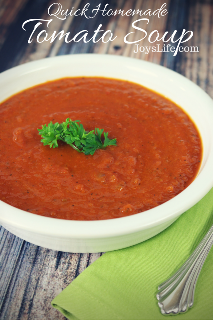 Quick Homemade Tomato Soup & Cheesy Texas Toast Manwich – Joy's Life
