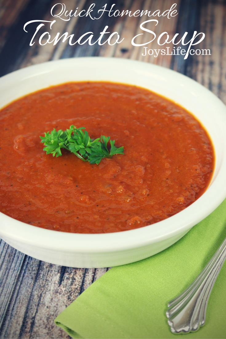 Quick Homemade Tomato Soup & Cheesy Texas Toast Manwich