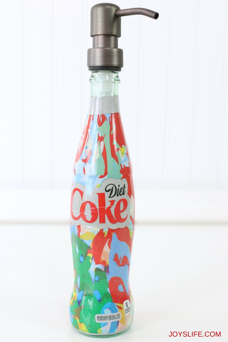 Create a Coke Bottle Soap Dispenser