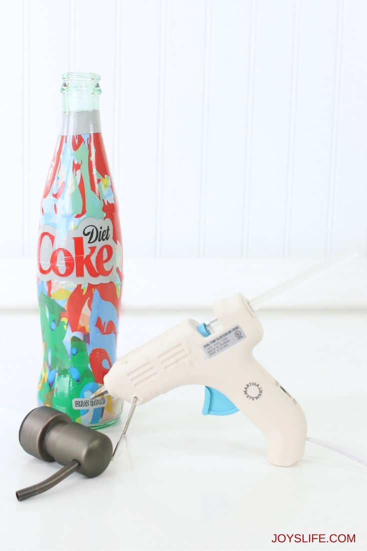 Create a Coke Bottle Soap Dispenser