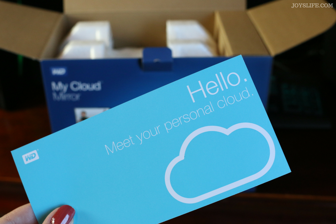 My Cloud Mirror - Personal Cloud Storage #KEEPITCOMING #MyCloud #ad