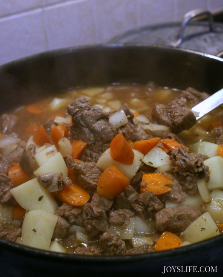 Hearty Beef Stew #KnifeSkills ad #IC 