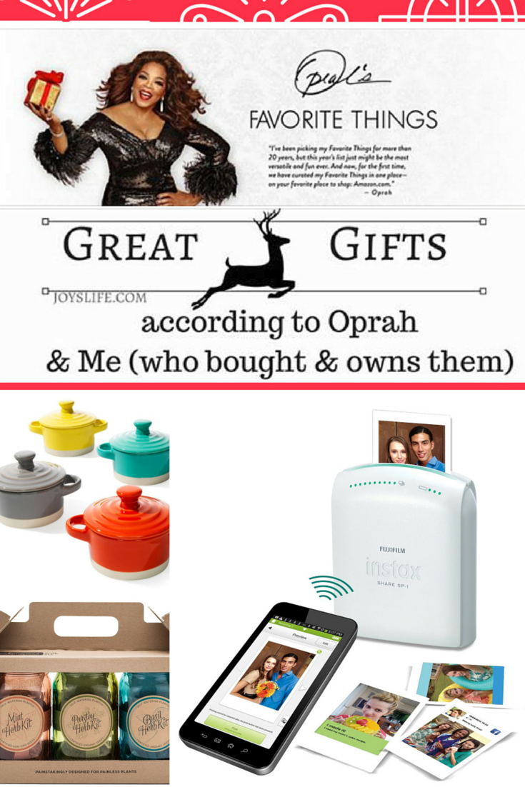 Oprah’s Favorite Things List 2015 + My Thoughts About the List Items I Own!