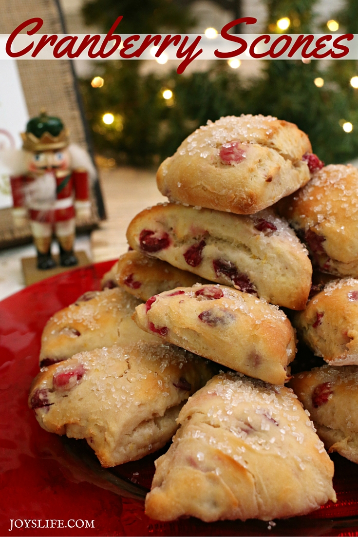 Cranberry Scones Recipe – Perfect for the Holidays