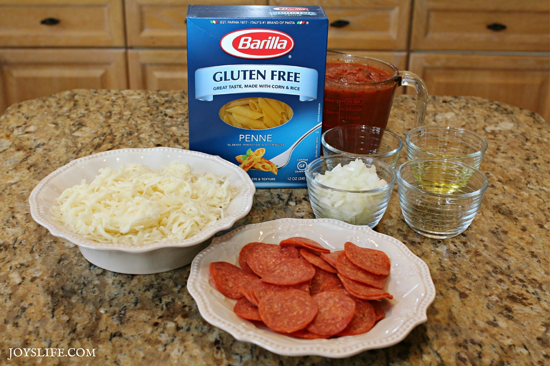 Gluten Free Pepperoni Pizza Casserole Ingredients