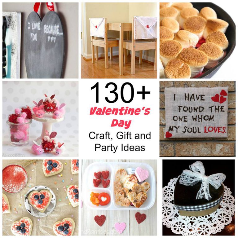 Great Valentine's Day round-up full of creative ideas!