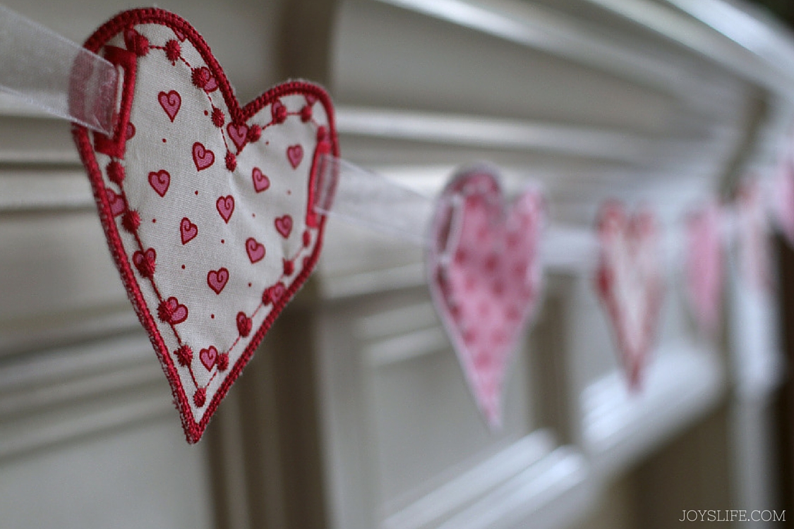 Heart Banner In the Hoop Embroidery - A step by step tutorial