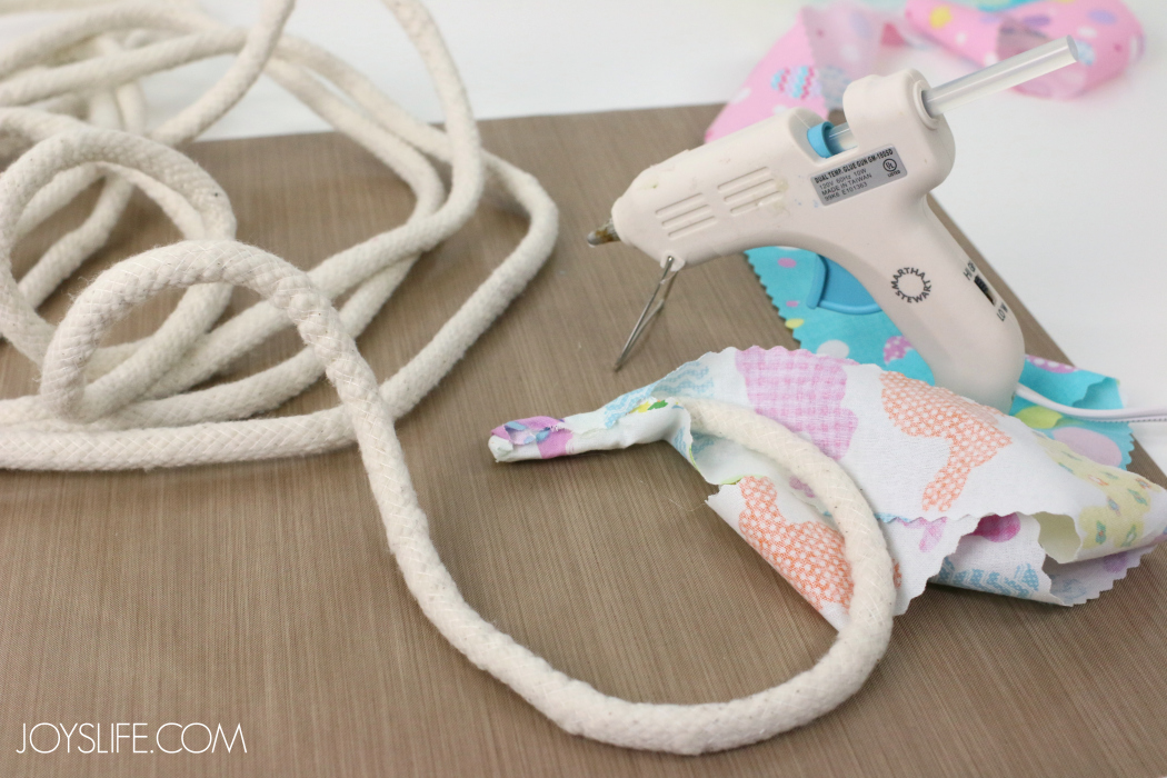 HOW TO MAKE A ROPE BASKET - WITH GLUE - NO SEWING MACHINE NEEDED