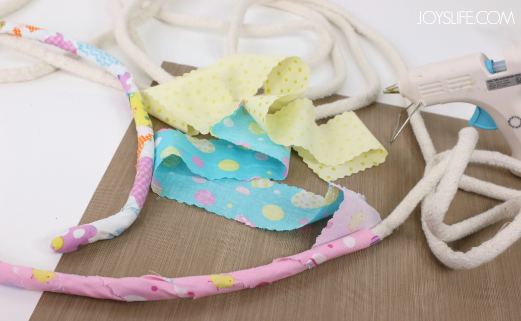 Fabric wrapping rope for Rope Easter Basket