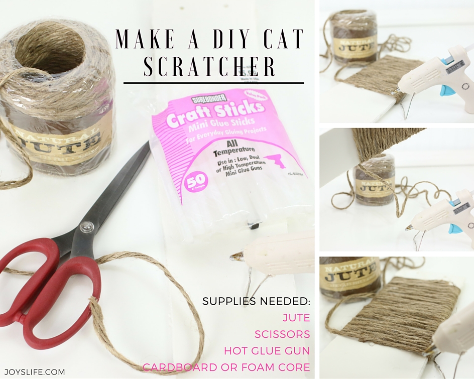 Make a DIY Cat Scratcher & New Cat Care Kit #yougottabekittenme #CollectiveBias