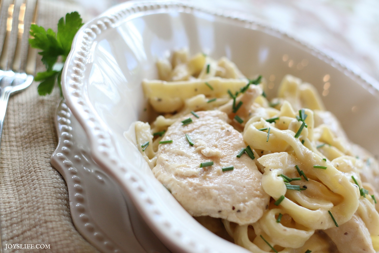 Creamy Chicken Fettuccini Alfredo