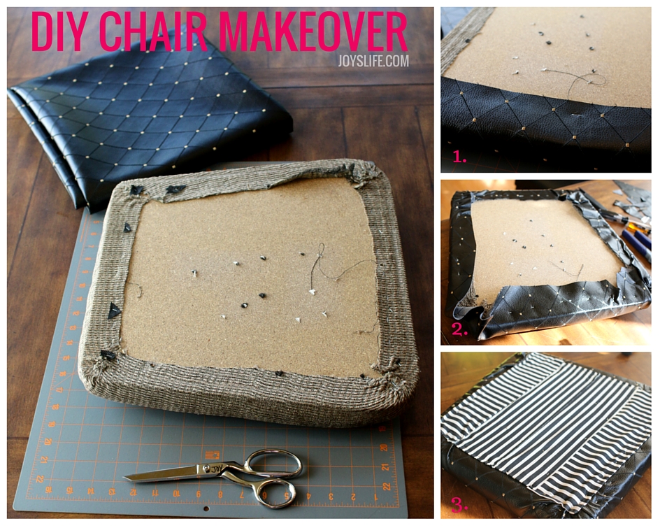 DIY Chair Makeover Before and After