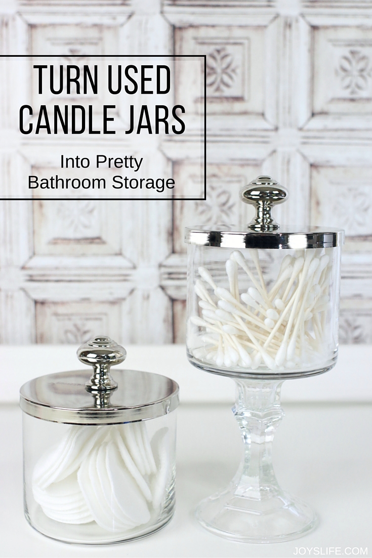 Ways to Upcycle Candle Jars  Upcycled candle jars, Candle jars, Old candle  jars