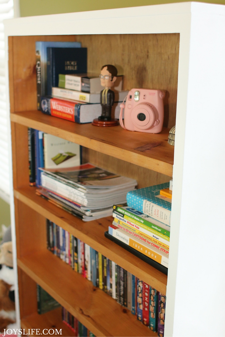 Bookcase makeover